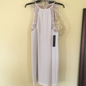 Andrew Marc New York white dress size 8 NWT